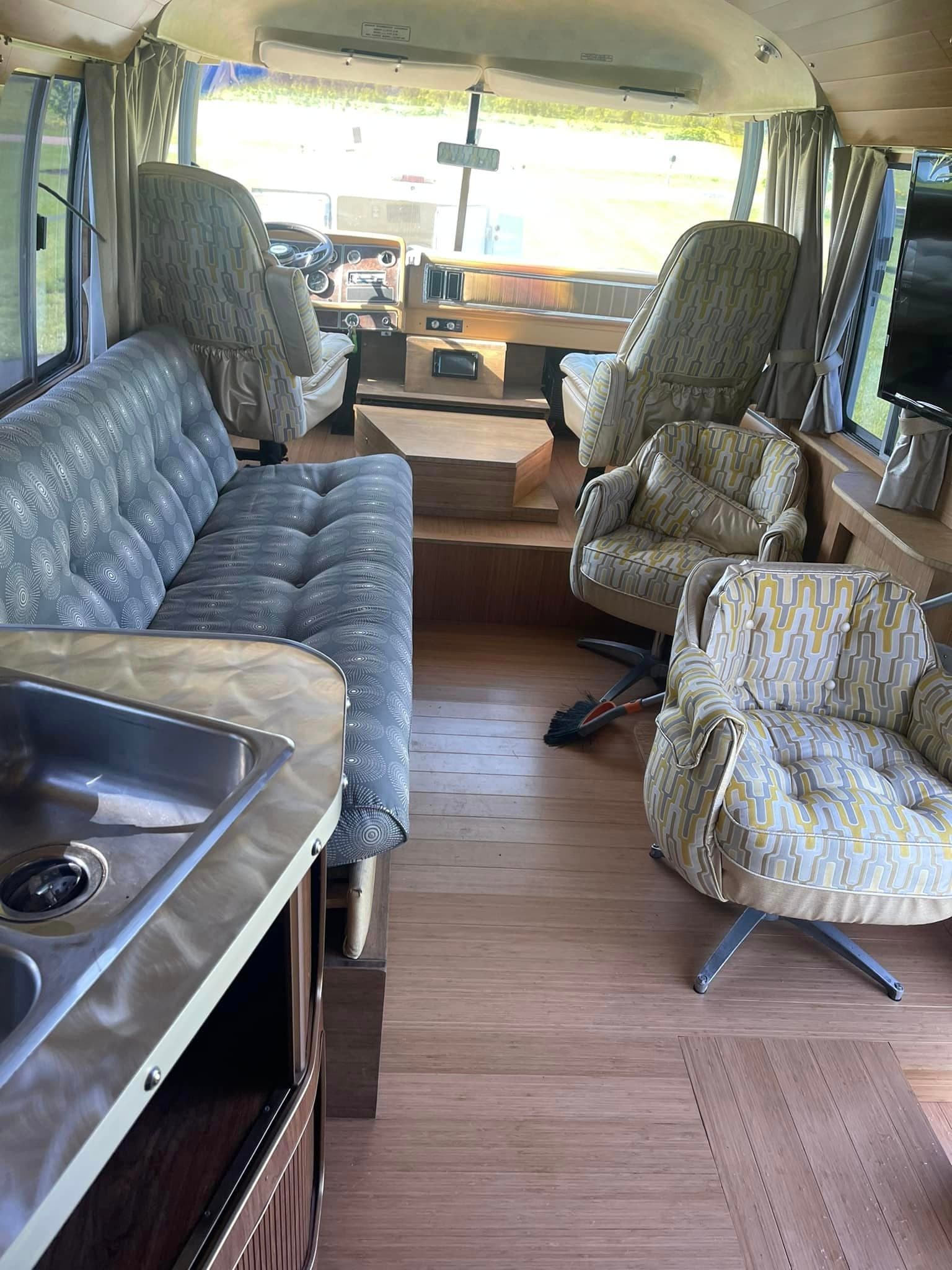 Auto Detailing - Vintage Airstream Classic Motorhome - Professional Detailing Wisconsin Dells