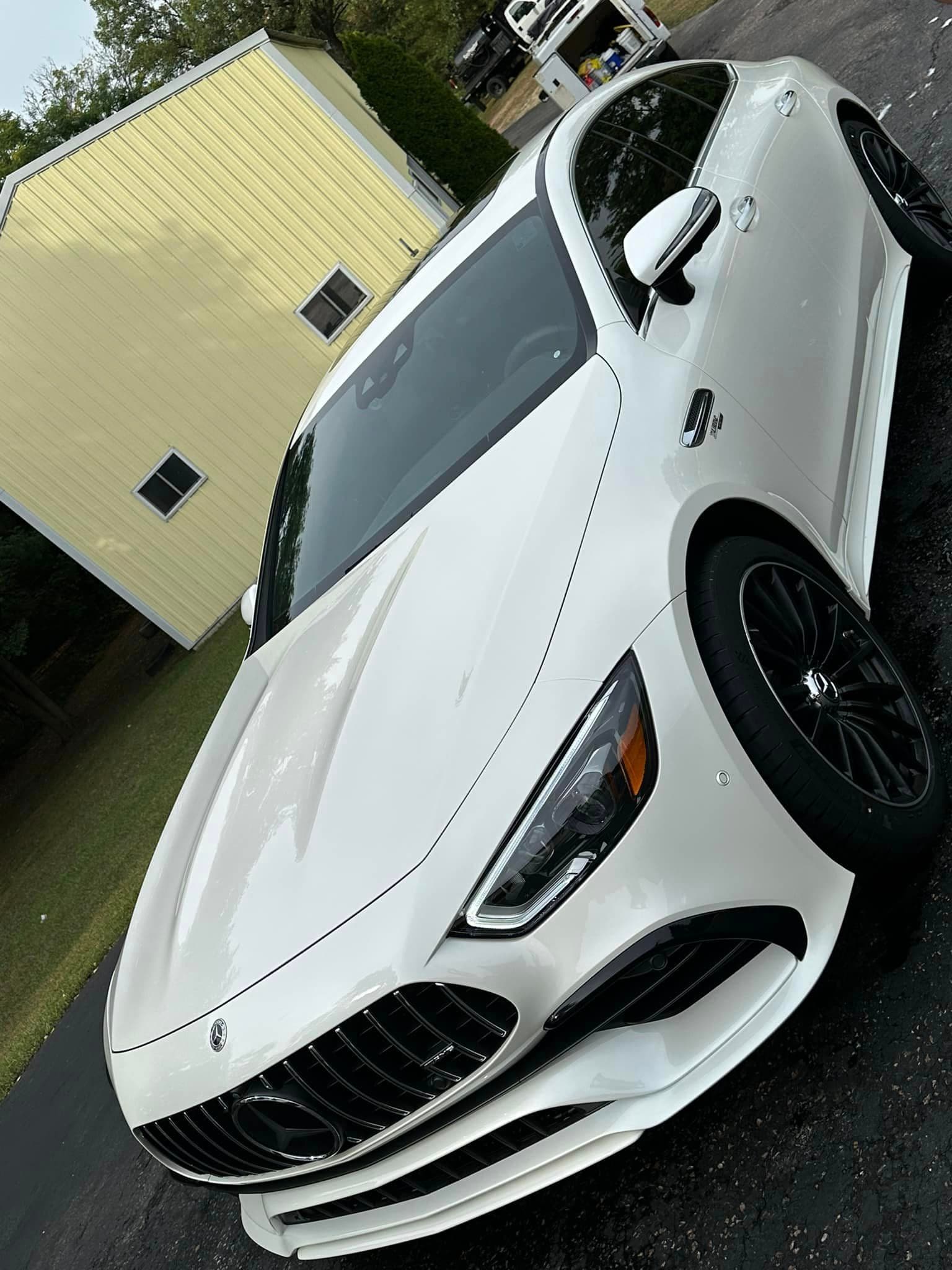 Auto Detailing - Mercedes-AMG GT 4-Door front - Professional Detailing Wisconsin Dells