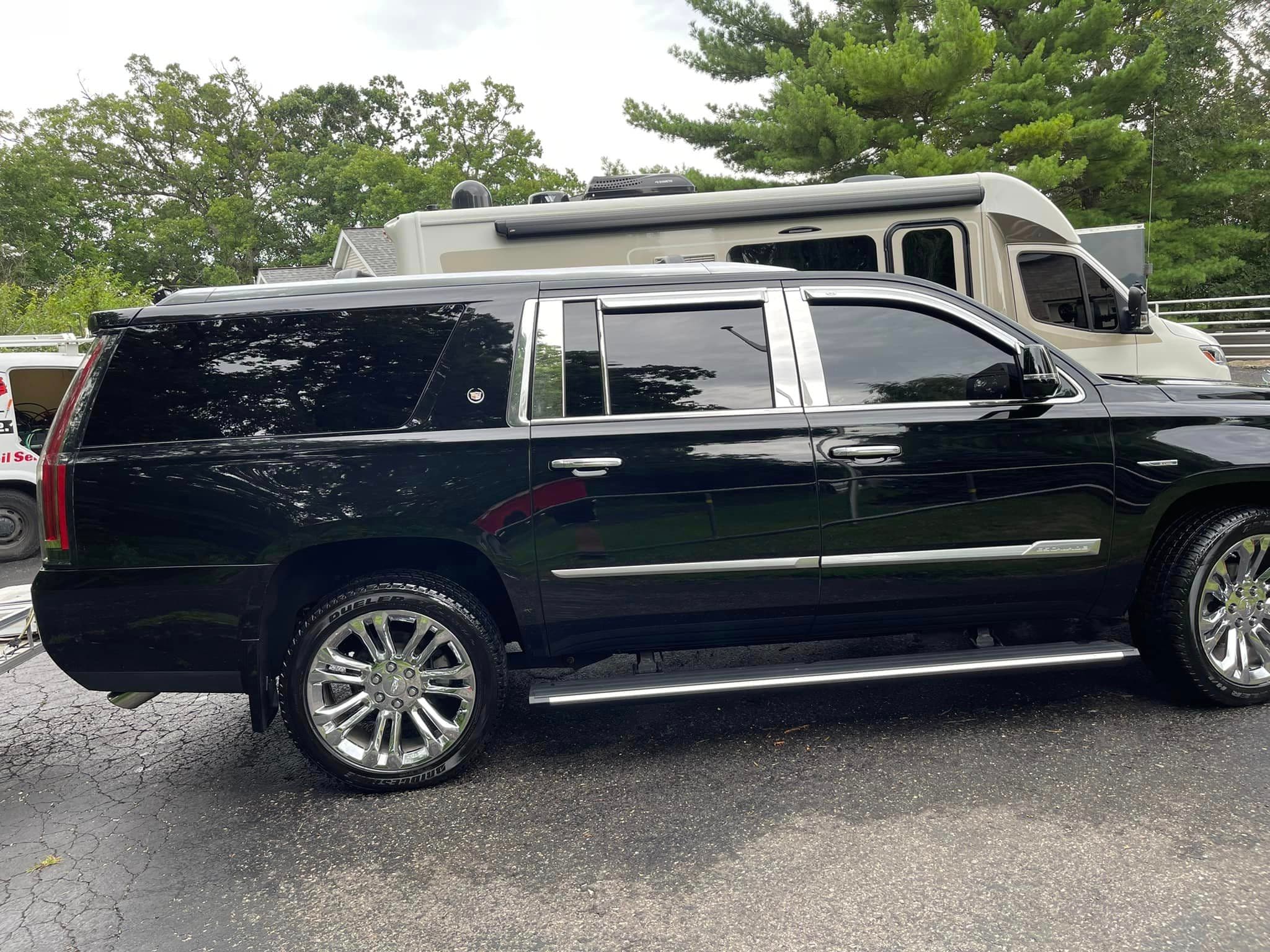 Auto Detailing - Cadillac Escalade Platinum exterior - Professional Detailing Wisconsin Dells
