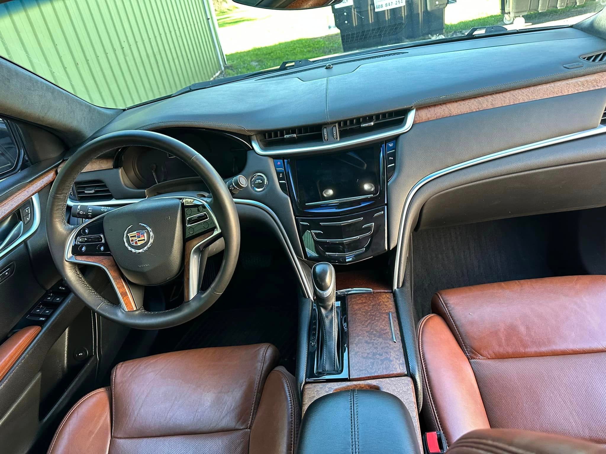 Auto Detailing - Cadillac XTS dashboard - Professional Detailing Wisconsin Dells