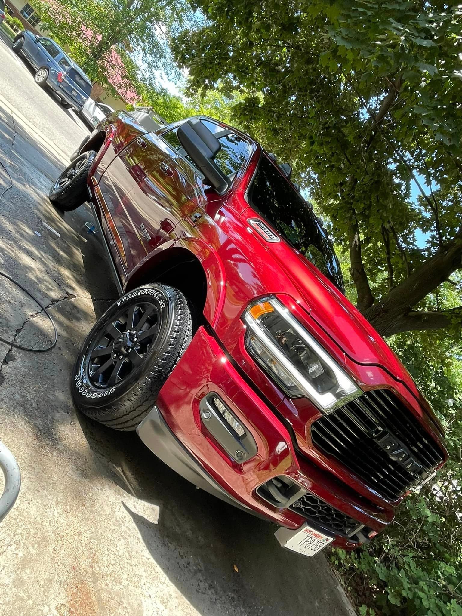 Red Dodge Ram 1500 — Auto Detailing preview
