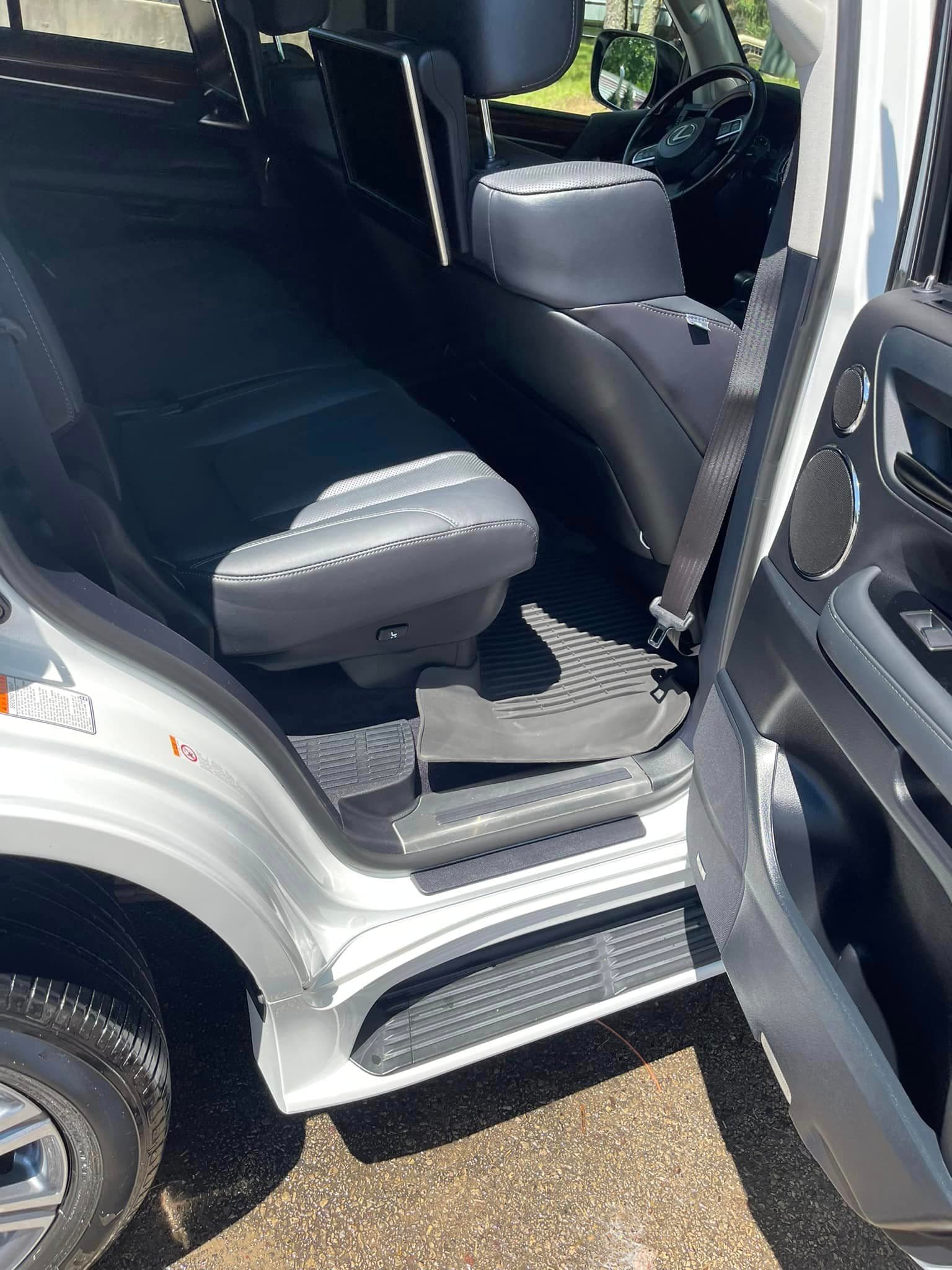 Auto Detailing - Lexus LX 570 console - Professional Detailing Wisconsin Dells